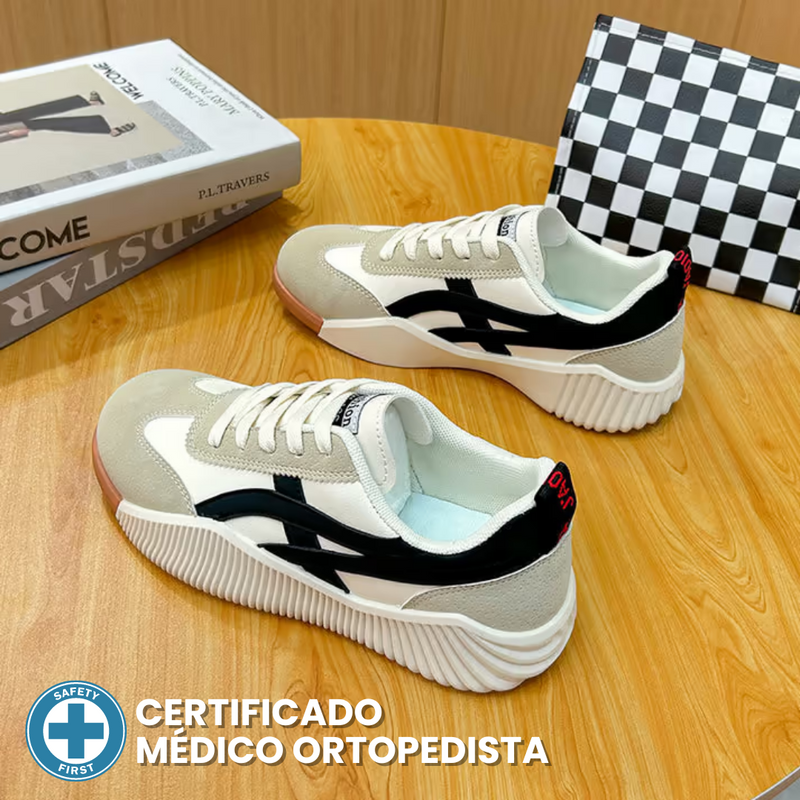 Zapatillas Ortopédicas Rosalía© - El Único Calzado Anti-Dolores Casual