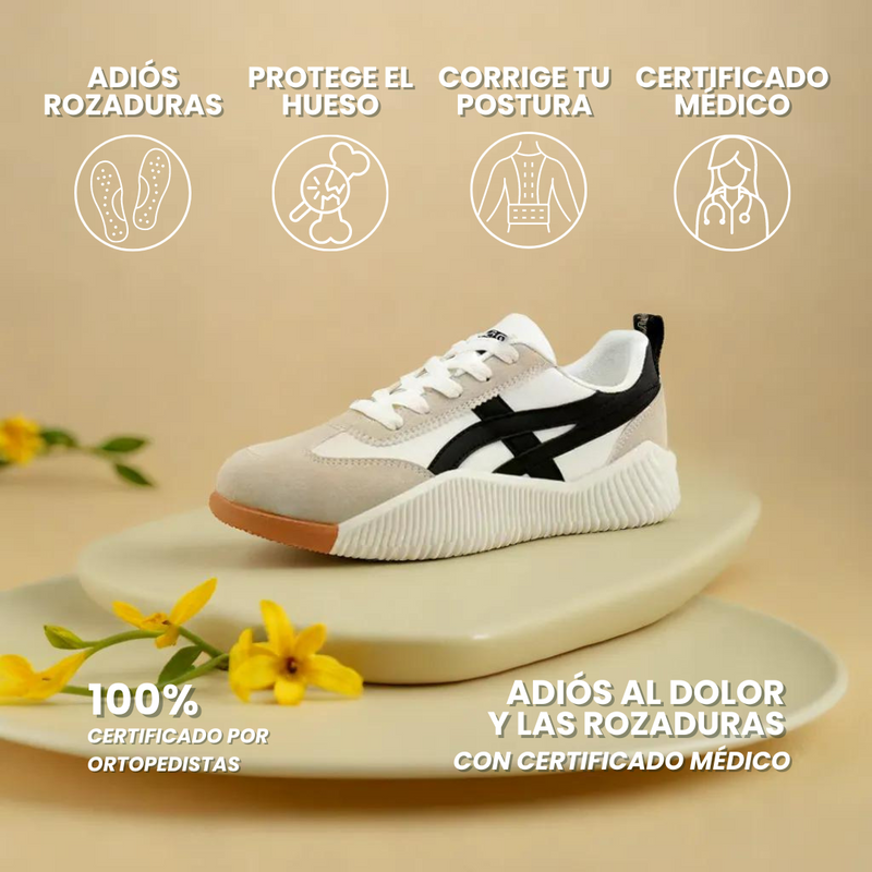 Zapatillas Ortopédicas Rosalía© - El Único Calzado Anti-Dolores Casual